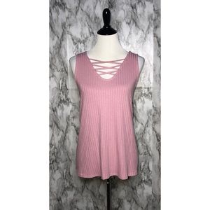 NWOT Plus Size Ribbed Tank Top